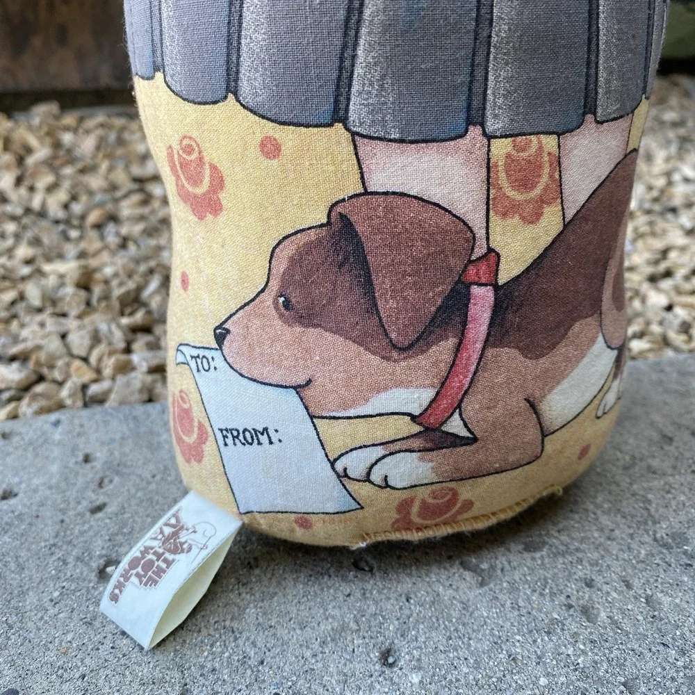 Vintage‎ Toyworks Mary EngelBreit Snap Out Of It Weighted Fabric Doorstop 13